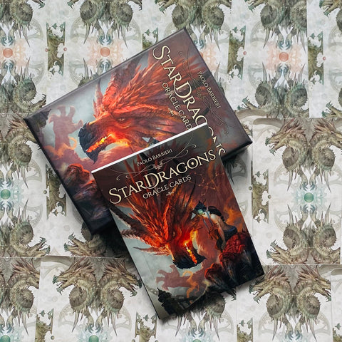 Stardragons Oracle Card Deck by Paolo Barbieri Lo Scarabeo 33 Cards