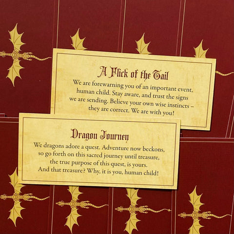 Dragon Magick Oracle Cards Deck Mini Blue Angel Lucy Cavendish Esoteric NEW