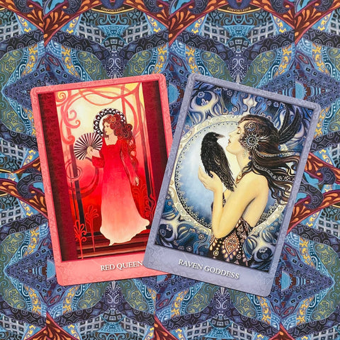 Mystic Sisters Oracle Deck 51 Cards by Emily Balivet US Games