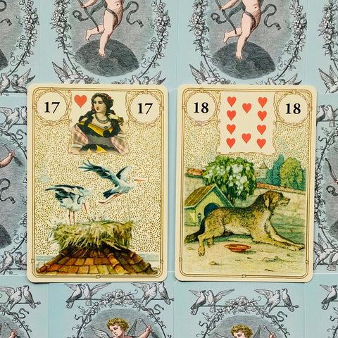 Golden Lenormand Oracle Card Deck Gold Foil 36 Cards Lo Scarabeo