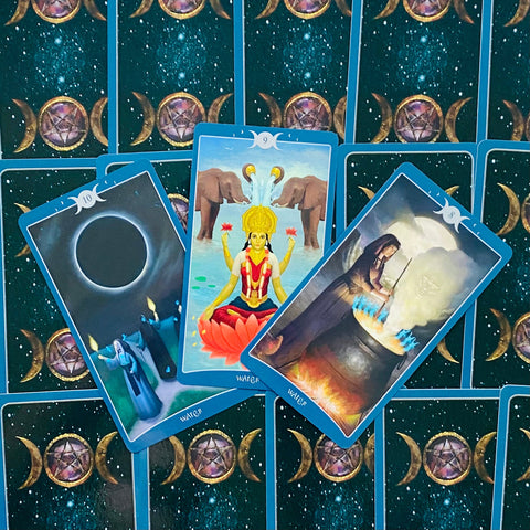 Book of Shadows Tarot 2 Deck & Guidebook Set by Lo Scarabeo Wicca