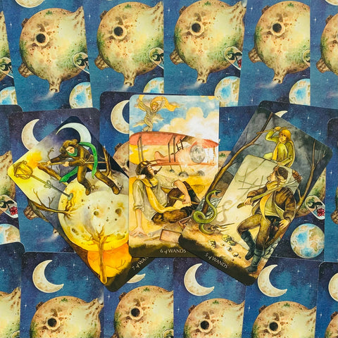 Little Prince Tarot Deck Cards Rachel Paul Martin Rossi Lo Scarabeo Ex249