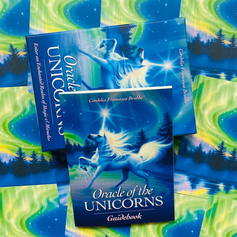 Oracle of the Unicorns Tarot Oracle Deck 44 Cards Blue Angel Multilingual