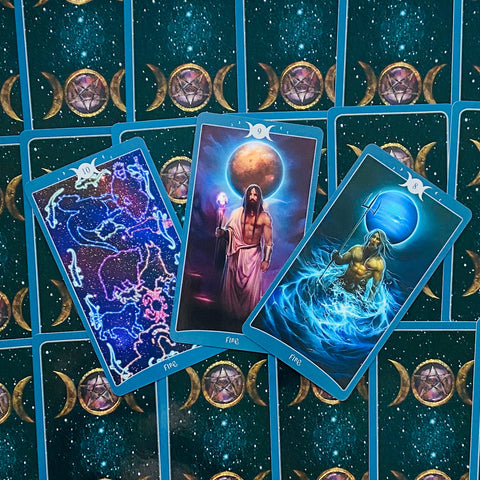 Book of Shadows Tarot 2 Deck & Guidebook Set by Lo Scarabeo Wicca