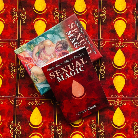 Sexual Magic Oracle Cards Deck by Lo Scarabeo with Guidebook New