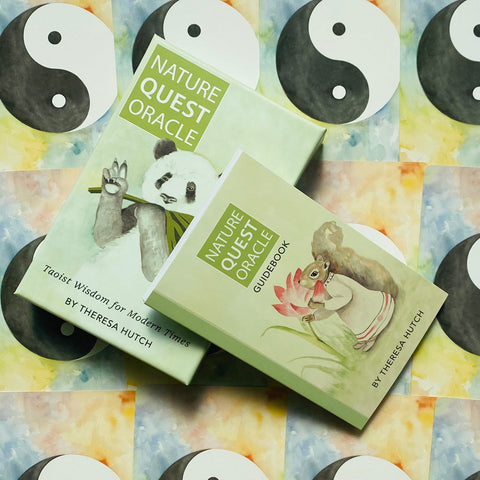 Nature Quest Oracle Deck Taoist Wisdom 50 Cards & Guidebook US Games