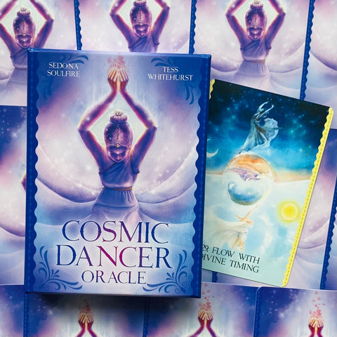 Cosmic Dancer Oracle Cards Deck By Sedona And Tess Esoteric Blue Angel NEW