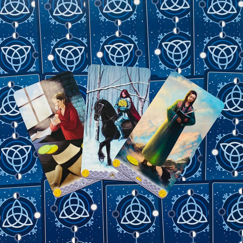Triple Goddess Tarot Deck Cards Esoteric Telling Lo Scarabeo NEW