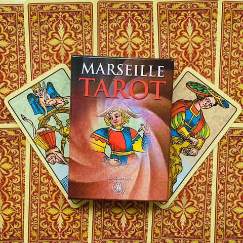 Marseille Tarot Cards Deck Grand Trumps Lo Scarabeo Esoteric Divination NEW