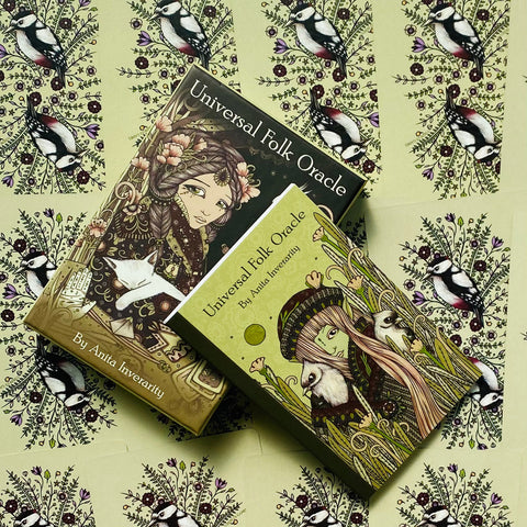 Universal Folk Oracle Deck Cards Anita Inverarity US Games Systems Ufo44