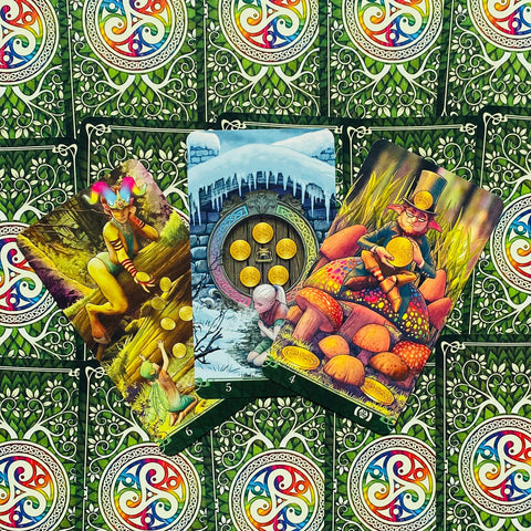 Tarot At The End Of The Rainbow Cards Deck Lo Scarabeo Esoteric Fortune NEW