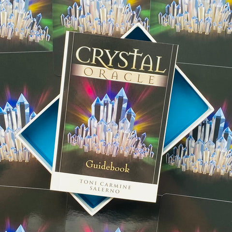 Crystal Oracle Cards Deck by Blue Angel 44-Card Set with Guidebook