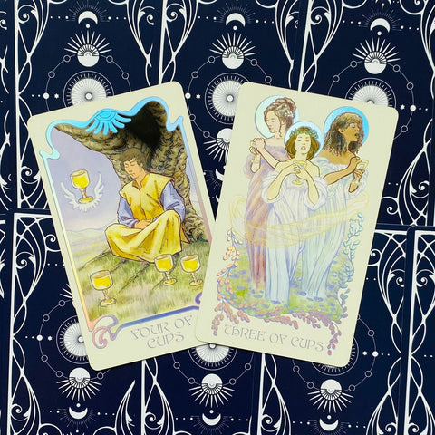 Ethereal Visions Tarot Luna Edition Deck by Matt Hughes w/ Guidebook