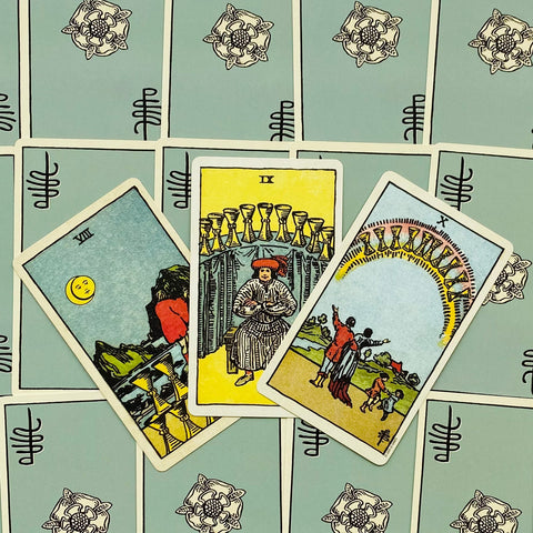 Pamela Colman Smith Centennial Tarot Set w/ Books & Postcards US Games