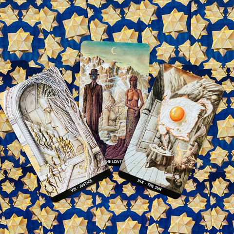 Surrealist Tarot Cards Deck Luigi Di Giammarino Lo Scarabeo Esoteric Fortune NEW