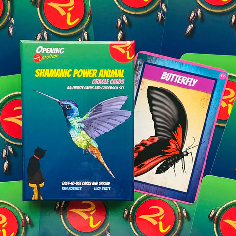 Shamanic Power Animal Oracle Cards Deck Findhorn Esoteric Healing With Bag