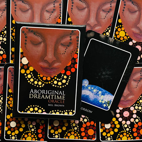 Aboriginal Dreamtime Oracle Cards Deck Rockpool Mel Brown Magic 40 Cards NEW