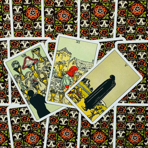 Tarot Original 1909 Mini Deck Lo Scarabeo 78 Cards Pocket Size