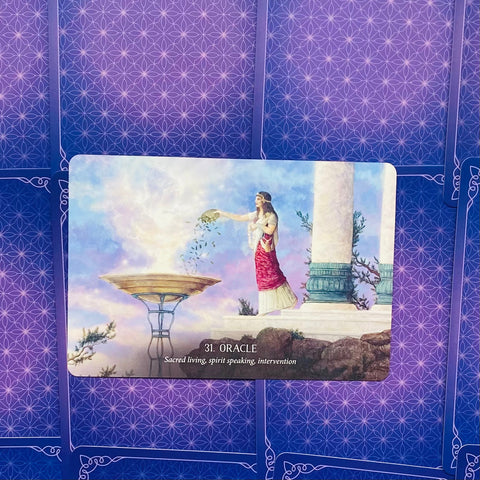 Oracle of the Hidden Worlds 44-Card Deck Cavendish Williams Blue Angel
