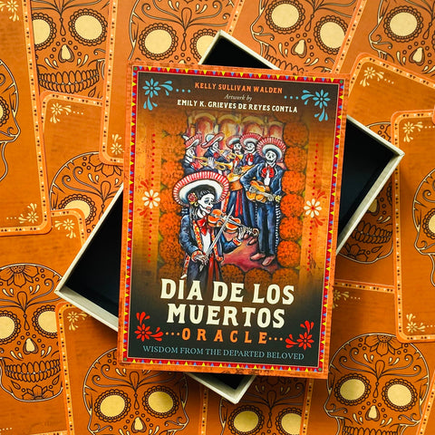 Dia De Los Muertos Oracle Deck 44 Cards & Guidebook by Kelly Sullivan Walden