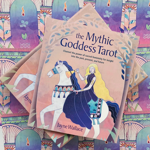 The Mythic Goddess Tarot Cards Deck & Book Cico Books Jayne Wallace Esoteric NEW