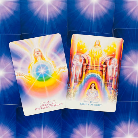 Lightworker Oracle Tarot Deck by Blue Angel 44 Cards & Guidebook