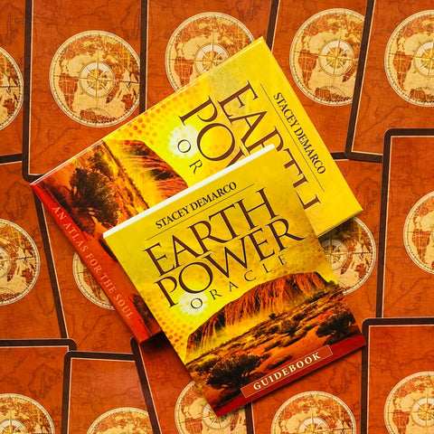Earth Power Oracle Deck by Blue Angel 41 Sacred Places Divination Cards