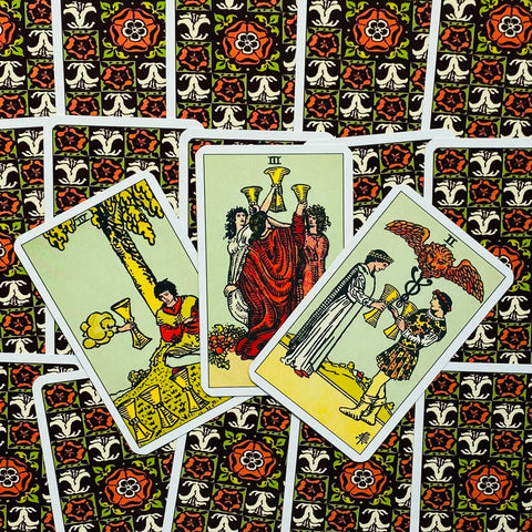 Tarot Original 1909 Mini Deck Lo Scarabeo 78 Cards Pocket Size