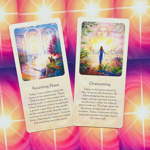 Messages Of Life Deck Cards Esoteric Fortune Telling Blue Angel NEW