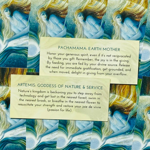 Dream Goddess Empowerment Oracle Cards Deck by Kelly Sullivan Walden