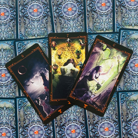 Dark Fairytale Tarot Deck 78 Cards w/ English Guidebook by Lo Scarabeo
