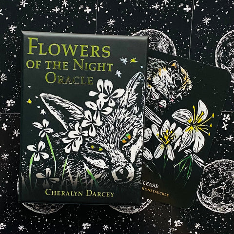 Flowers Of The Night Oracle Cheralyn Darcey Rockpool Publishing Inspiration NEW