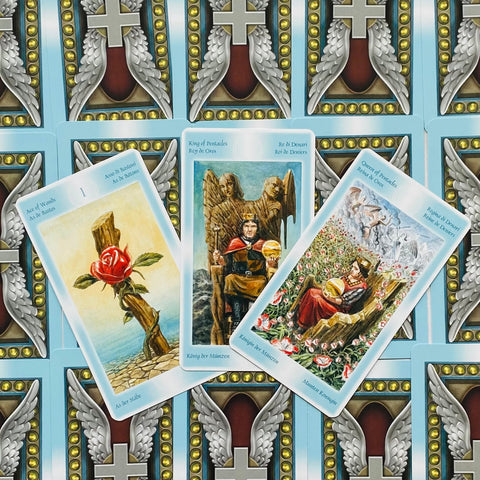 Tarot Of The Angels Deck Cards Esoteric Fortune Telling Lo Scarabeo NEW