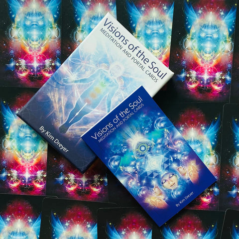Visions Of The Soul: Meditation And Portal Cards US Games Systems With Bag