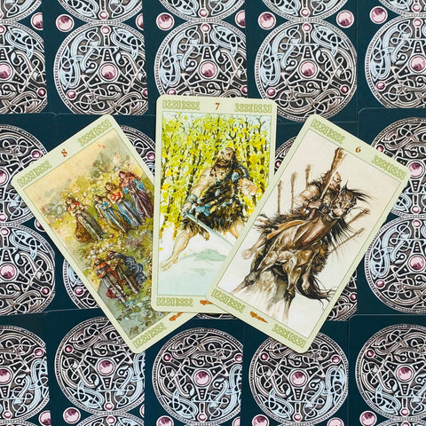 Vikings Tarot Deck Cards Esoteric Fortune Telling Lo Scarabeo NEW