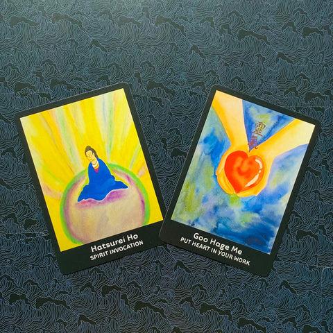 Reiki Oracle Cards Deck & Guidebook 33 Cards Multilingual US Games