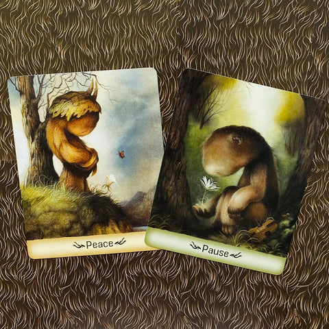 Gentle Creatures Wisdom Oracle Deck & Guidebook by Dan May US Games
