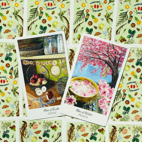 Herbcrafter's Tarot 78-Card Deck & Guidebook Set by US Games Systems