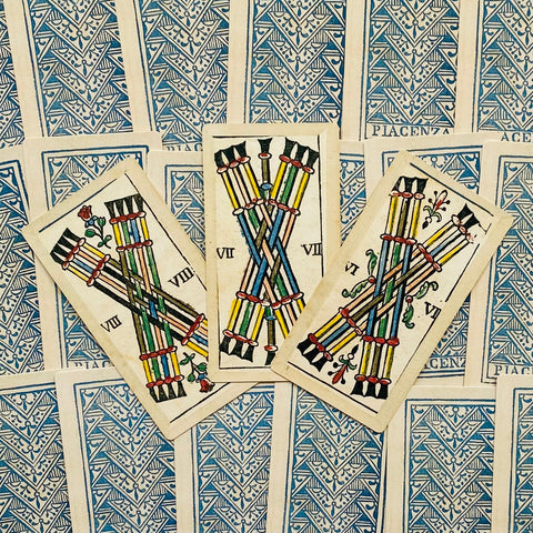 Tarocchi Piacentini Tarot Cards Deck Limited Edition Lo Scarabeo Piacenza NEW