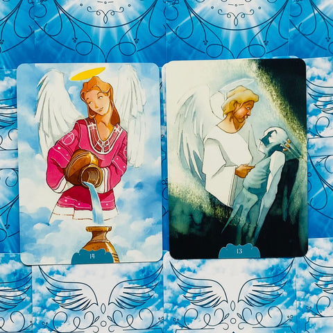Angelic Oracle Card Deck Lo Scarabeo 32 Cards with Guidebook New Sealed