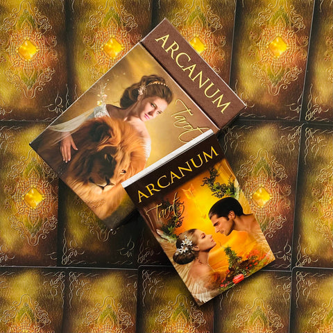 Arcanum Tarot Cards Deck Lechner Esoteric Telling Lo Scarabeo NEW