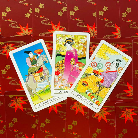 Ukiyoe Tarot Cards Deck Stuart R. Kaplan Esoteric Telling US Games Systems Uk78