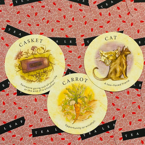 Tea Leaf Fortune Cards Deck Rae Hepburn Oracle with Guidebook US Games