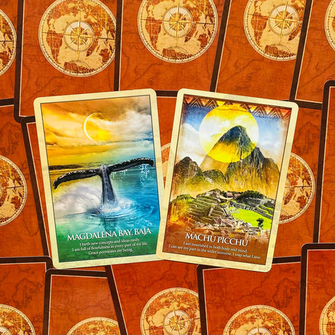 Earth Power Oracle Deck by Blue Angel 41 Sacred Places Divination Cards