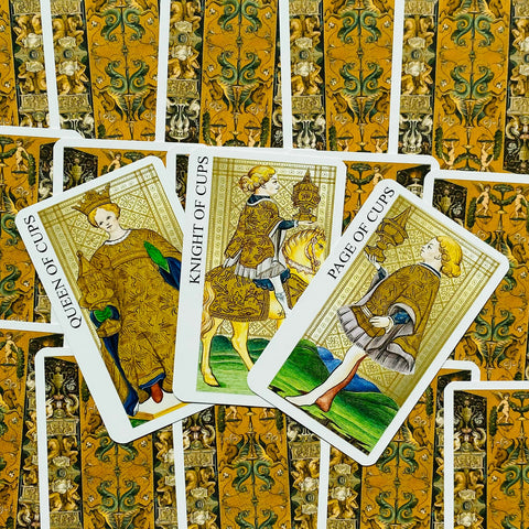 Visconti Mini Tarot Cards Deck Lo Scarabeo Atanas Atanassov Full Cards Deck NEW