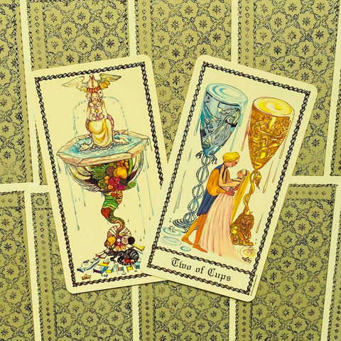 Medieval Scapini Tarot Deck by Luigi Scapini 78 Cards Gold US Games