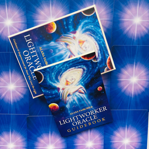 Lightworker Oracle Tarot Deck by Blue Angel 44 Cards & Guidebook