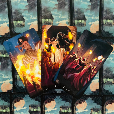 Tarot of the Haunted House 78-Card Deck by Lo Scarabeo Sasha Graham