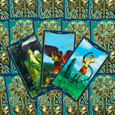 Tarot of the Celtic Fairies Deck by Lo Scarabeo, 78 Cards & Guidebook
