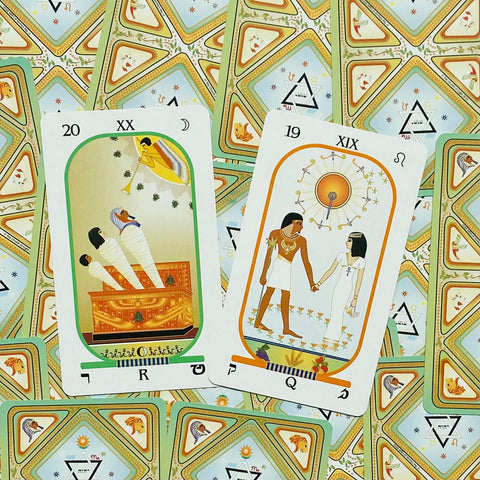 Brotherhood Of Light Egyptian Tarot Deck Cards Esoteric Telling US Games NEW